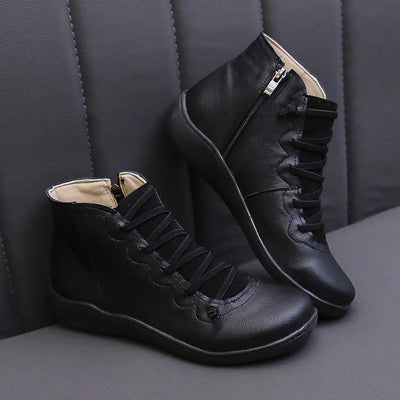 Premium Orthopedic Lace Up Ankle Boots