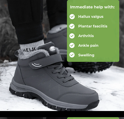 Orthopedic Shoes Ergonomic Winter Boots - Pain Relieving and Warming