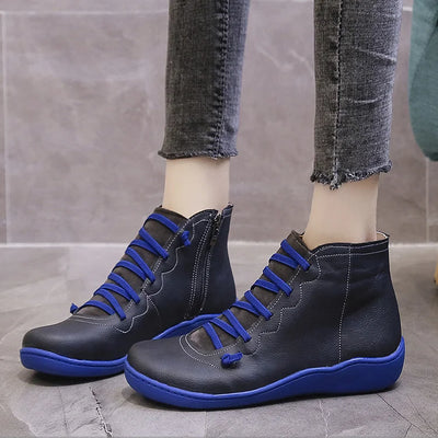 Premium Orthopedic Lace Up Ankle Boots