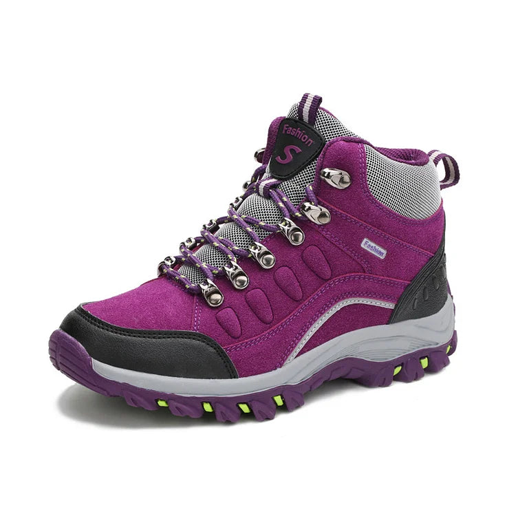 Orthopedic Women Comfortable Warm Lace Up Hiking Snow Boots