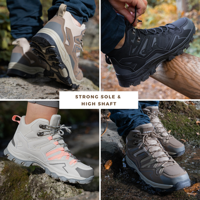 Lightweight Orthopaedic Outdoor and Hiking Boots With Cushioning Sole